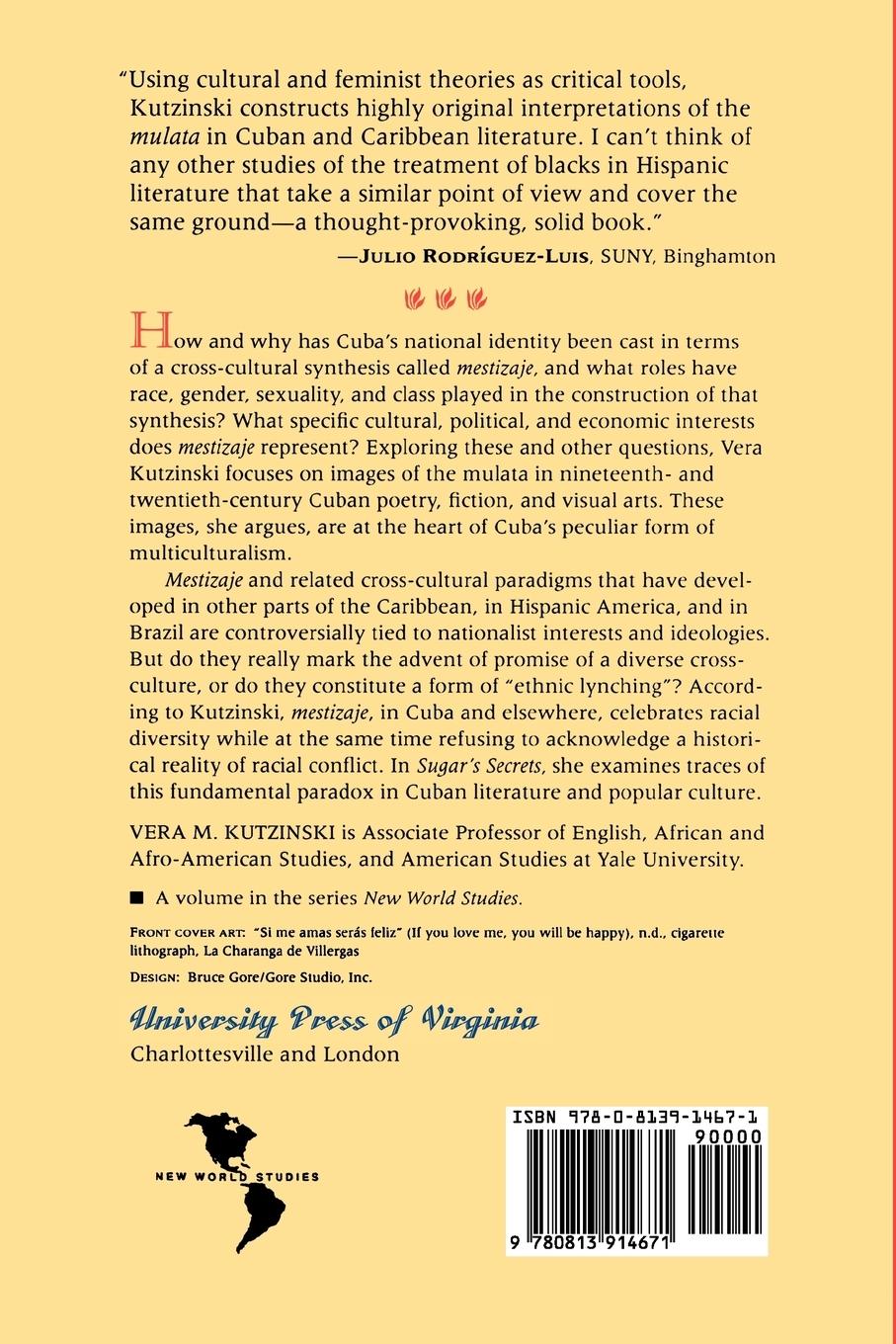 Rückseitencover Sugar's Secrets