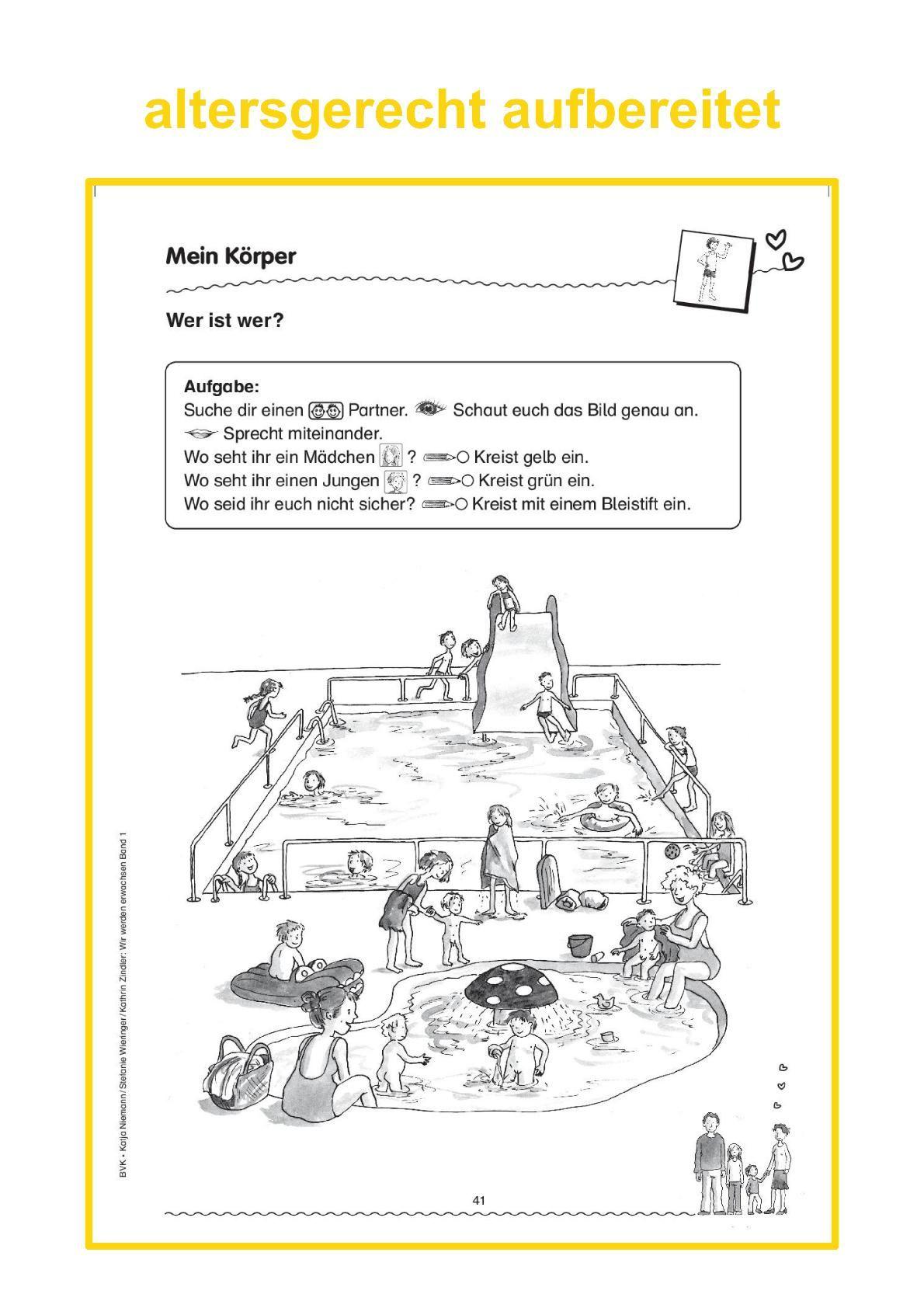 Beispielinhalt (Bild) Wir werden erwachsen Band 1