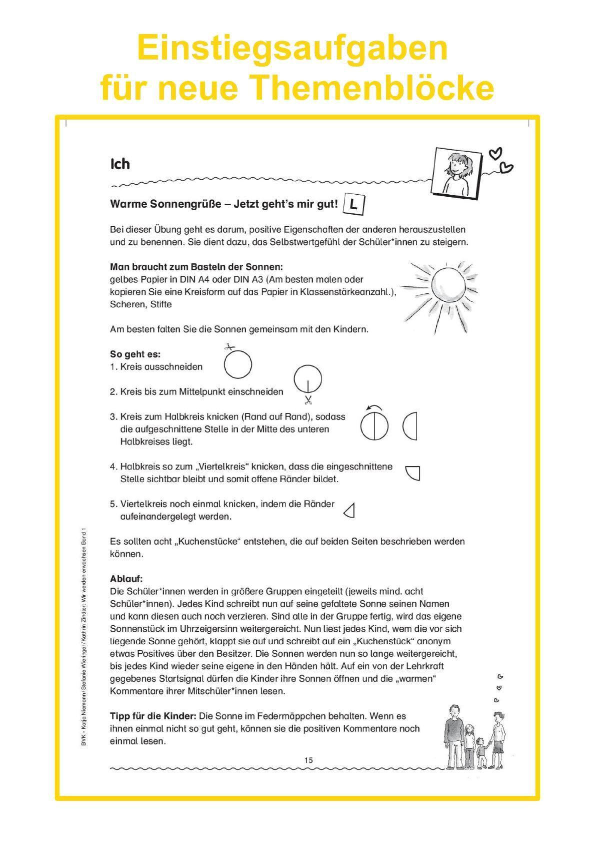 Beispielinhalt (Bild) Wir werden erwachsen Band 1