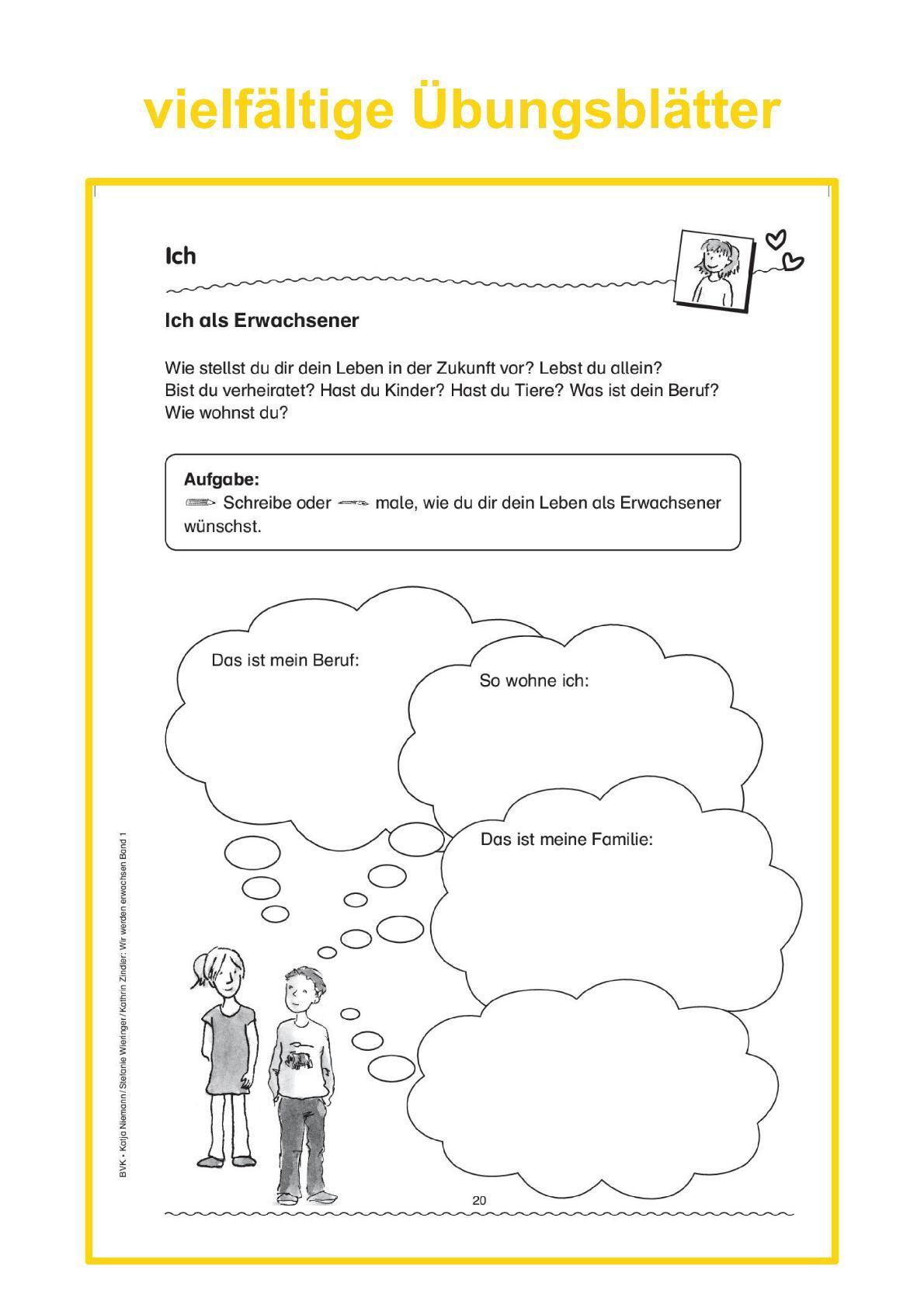 Beispielinhalt (Bild) Wir werden erwachsen Band 1