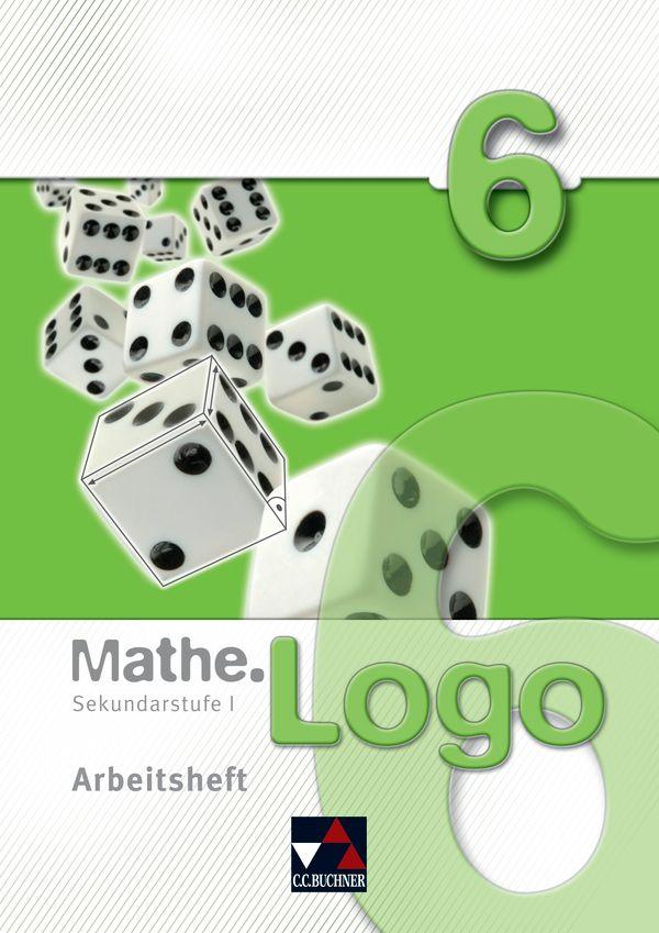 Vorderes Coverbild Mathe.Logo 6 Gymnasium Thüringen Arbeitsheft