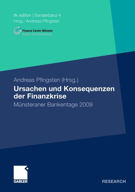 Vorderes Coverbild Ursachen und Konsequenzen der Finanzkrise