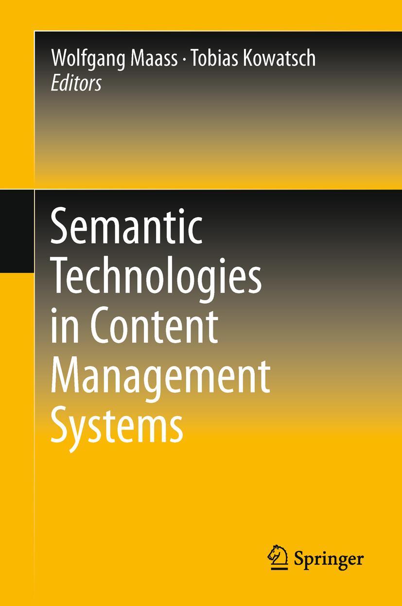 Vorderes Coverbild Semantic Technologies in Content Management Systems