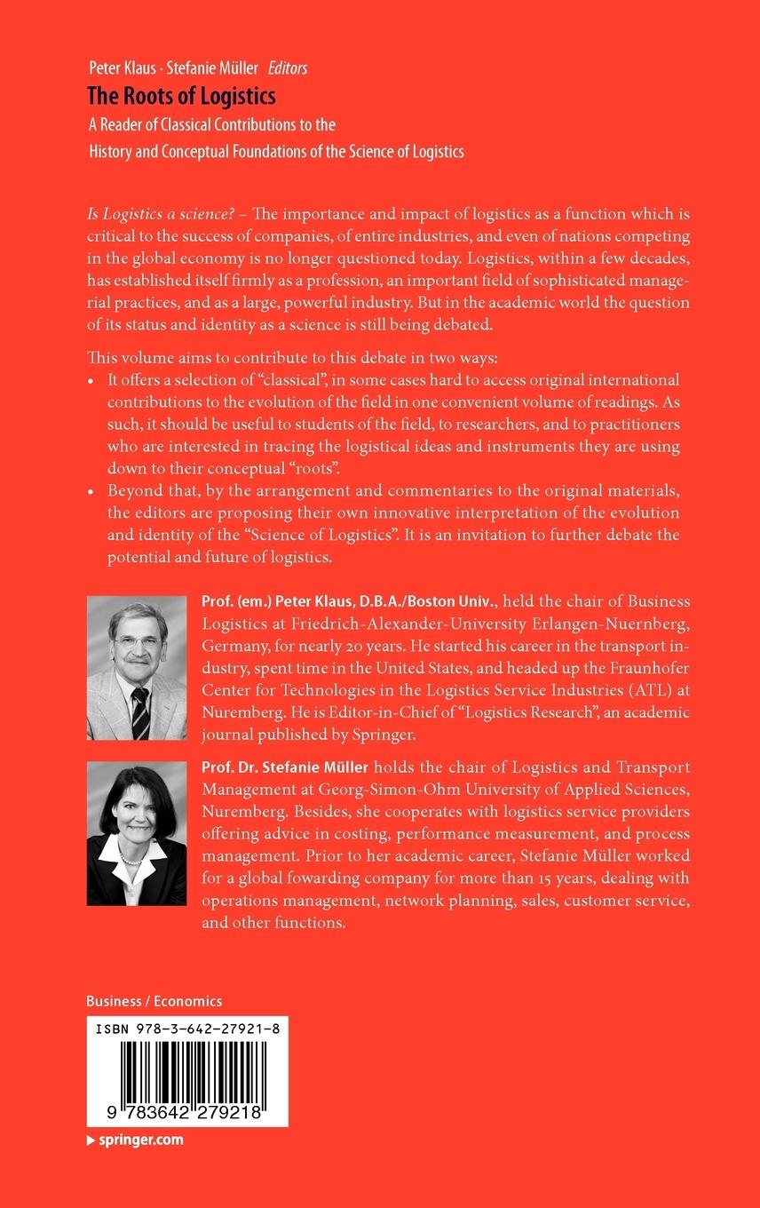 Rückseitencover The Roots of Logistics