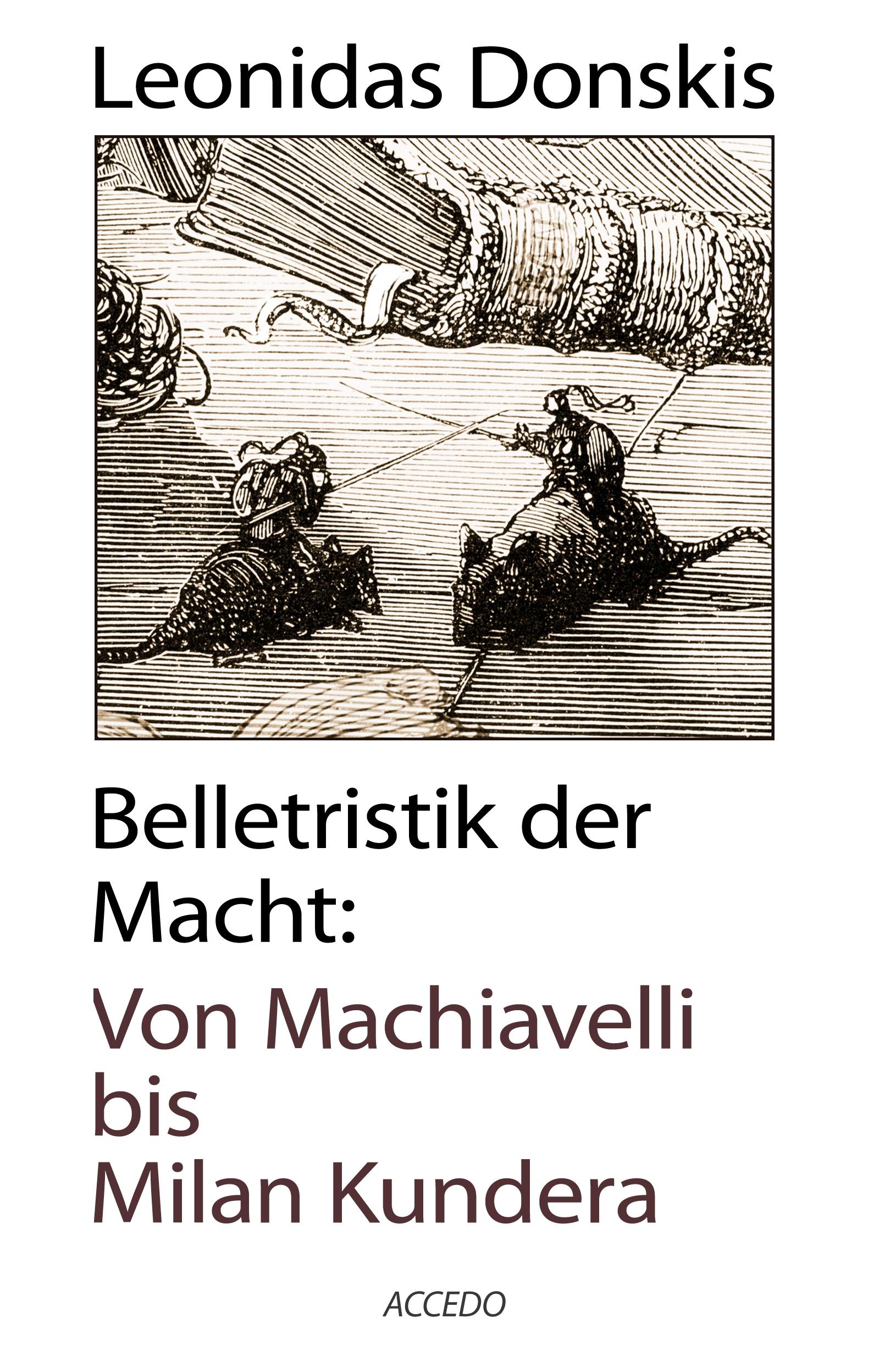 Vorderes Coverbild Belletristik der Macht