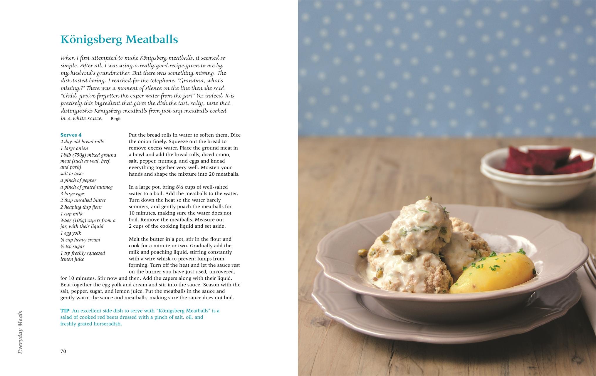 Beispielinhalt (Bild) Grandma's german cookbook