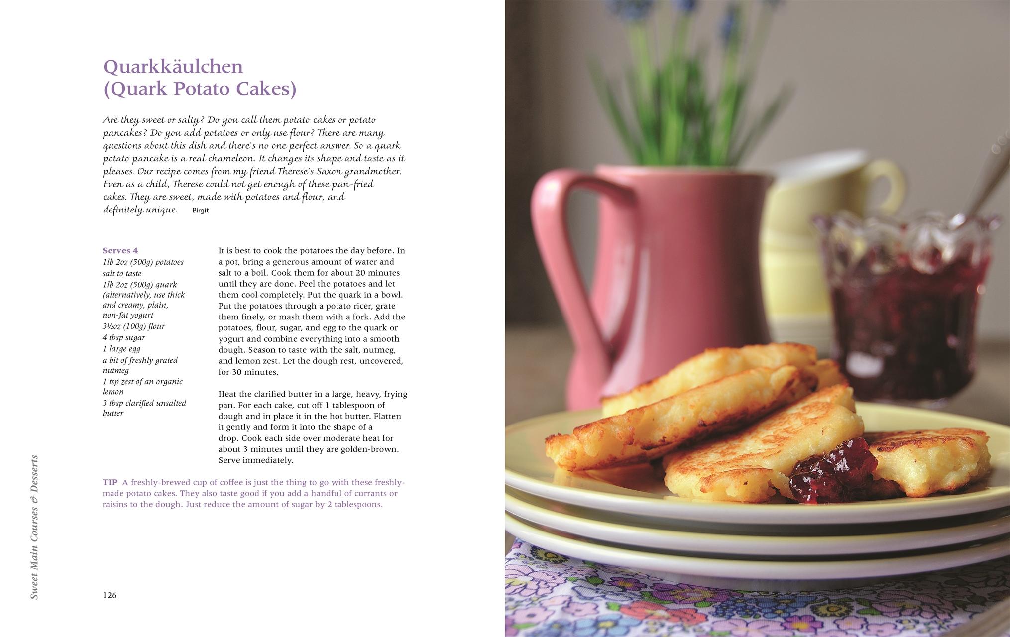 Beispielinhalt (Bild) Grandma's german cookbook