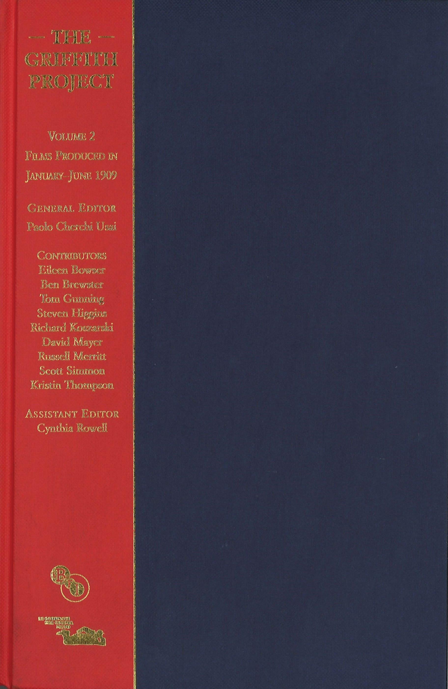 Vorderes Coverbild Films Produced in January-June 1909