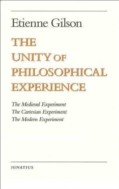 Vorderes Coverbild The Unity of Philosophical Experience