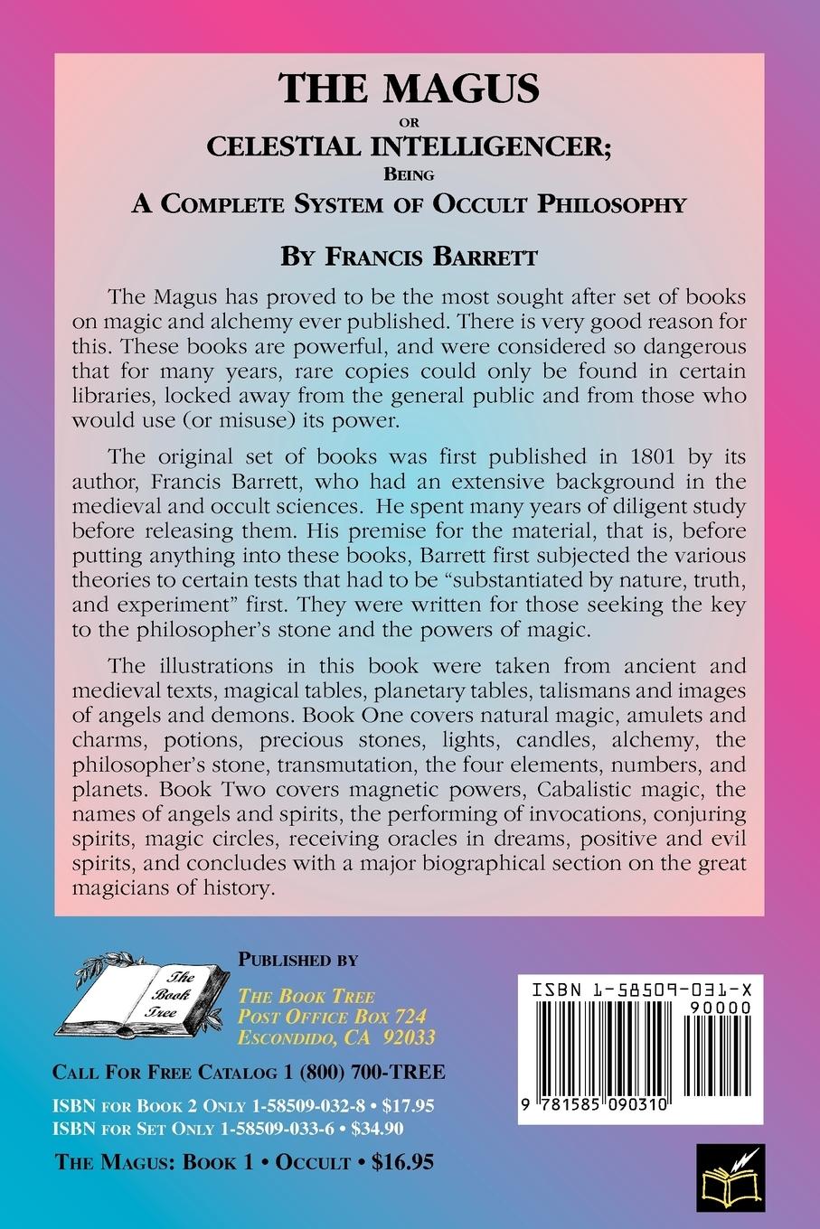 Rückseitencover The Magus Book 1