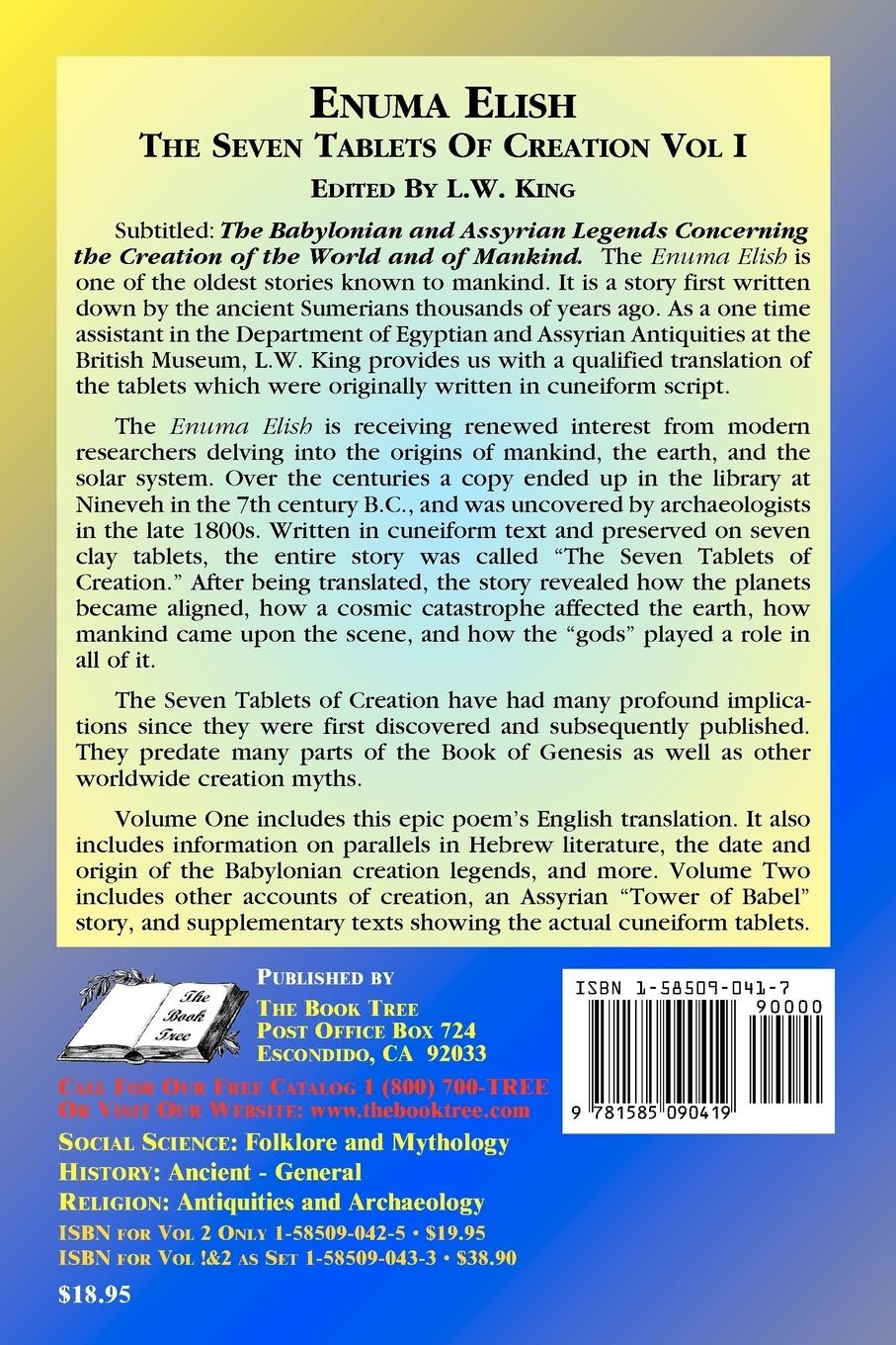 Rückseitencover Enuma Elish