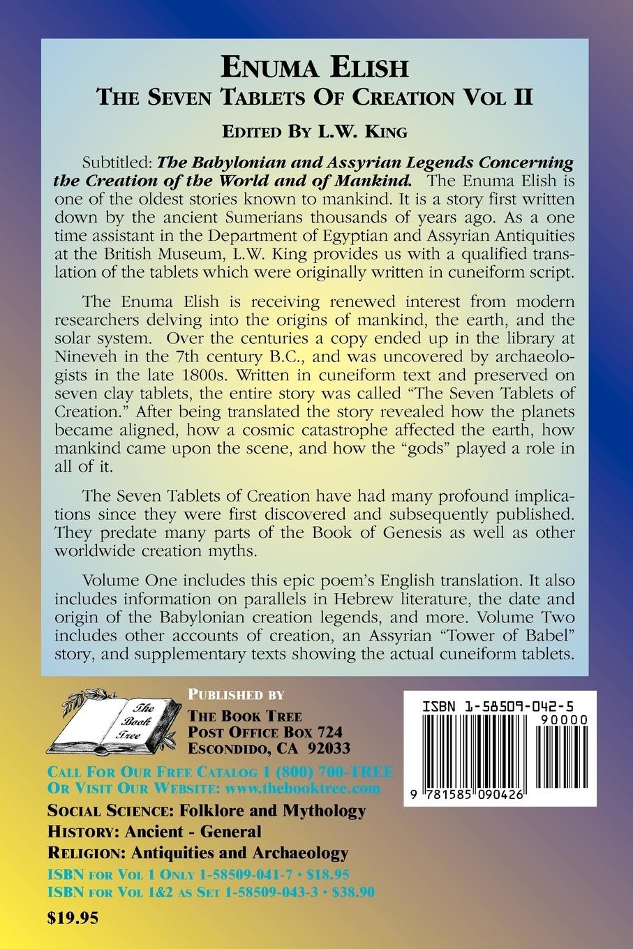 Rückseitencover Enuma Elish