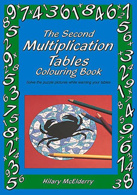 Vorderes Coverbild The Second Multiplication Tables Colouring Book
