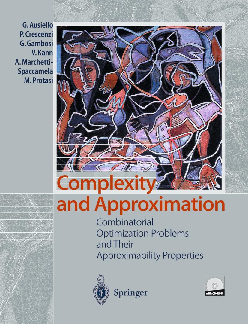 Vorderes Coverbild Complexity and Approximation