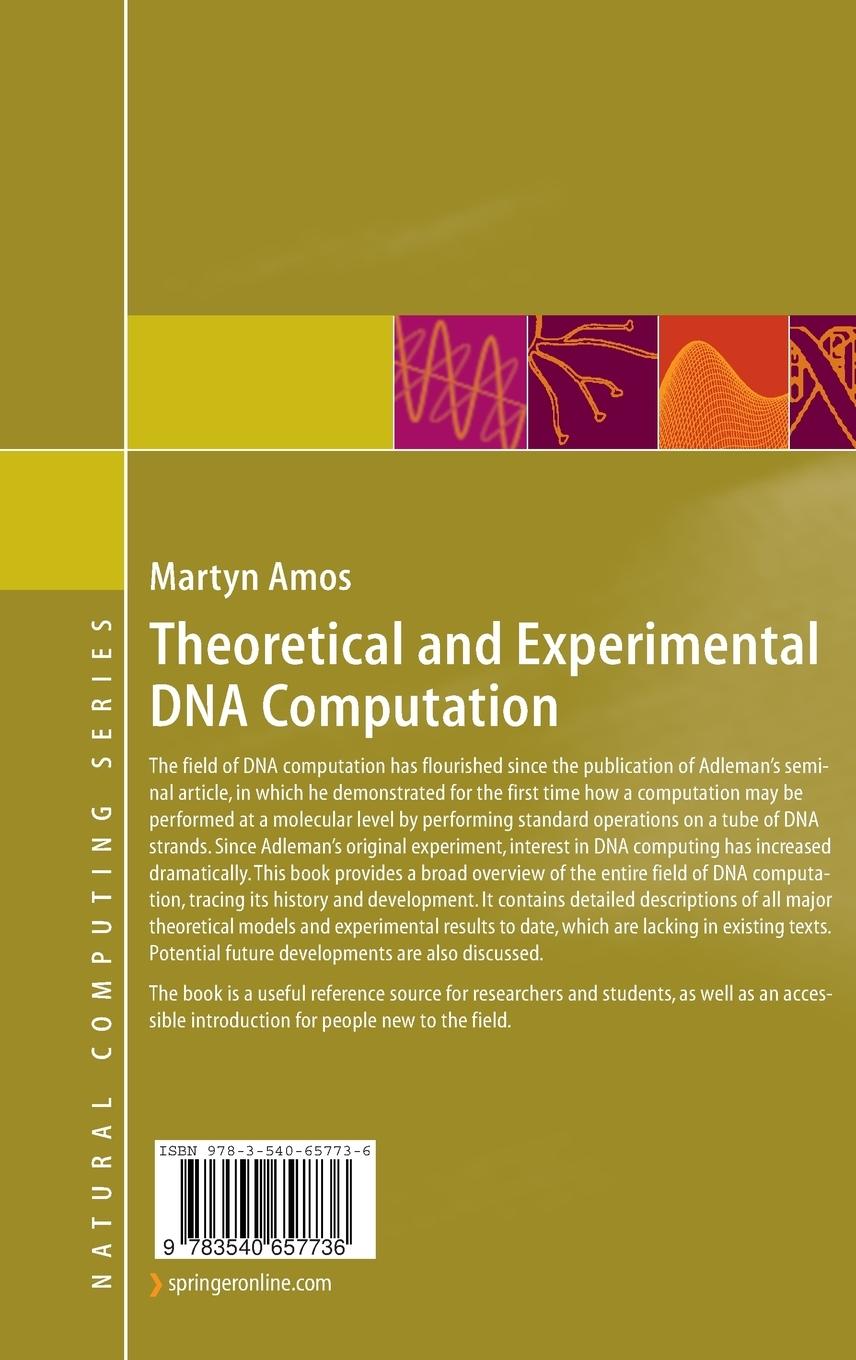 Rückseitencover Theoretical and Experimental DNA Computation
