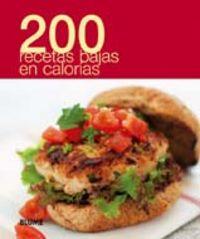 Vorderes Coverbild 200 Recetas Bajas En Calorías