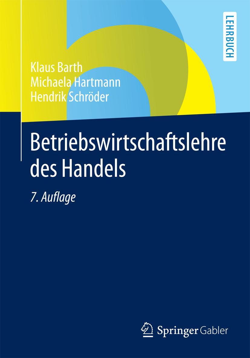 Vorderes Coverbild Betriebswirtschaftslehre des Handels