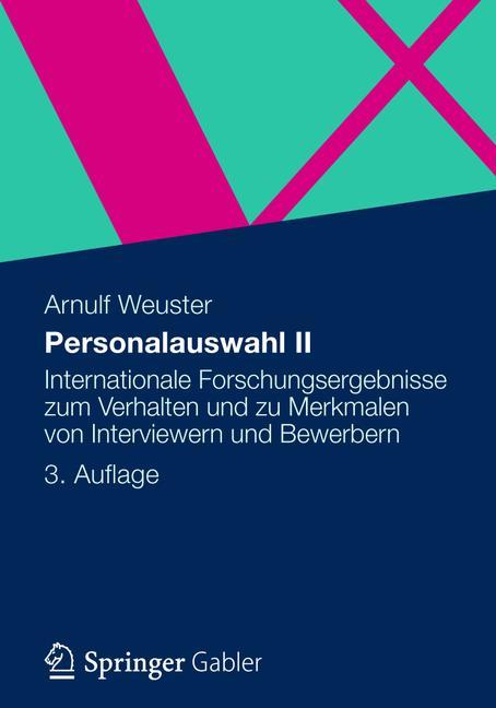 Vorderes Coverbild Personalauswahl II