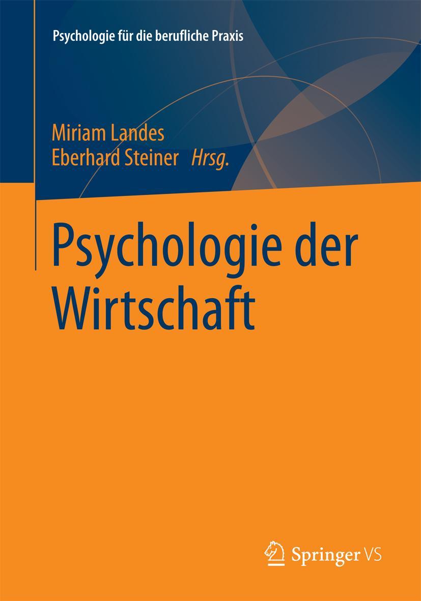 Vorderes Coverbild Psychologie der Wirtschaft