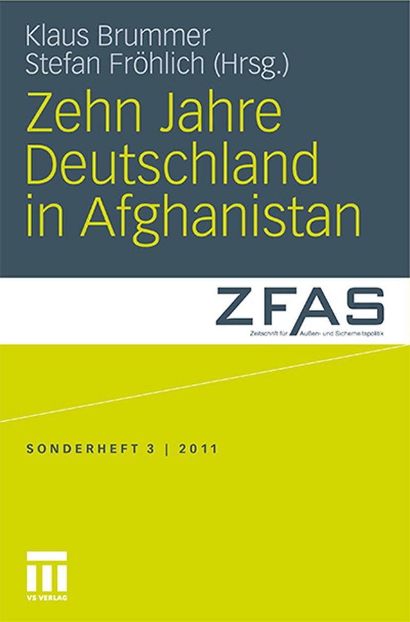Vorderes Coverbild Zehn Jahre Deutschland in Afghanistan