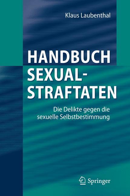 Vorderes Coverbild Handbuch Sexualstraftaten