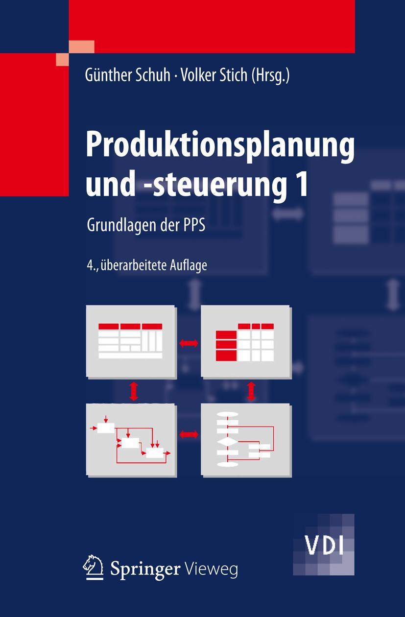 Vorderes Coverbild Produktionsplanung und -steuerung 1