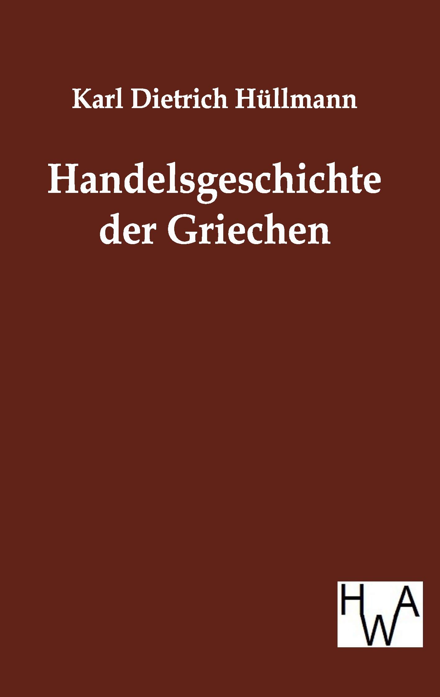 Vorderes Coverbild Handelsgeschichte der Griechen
