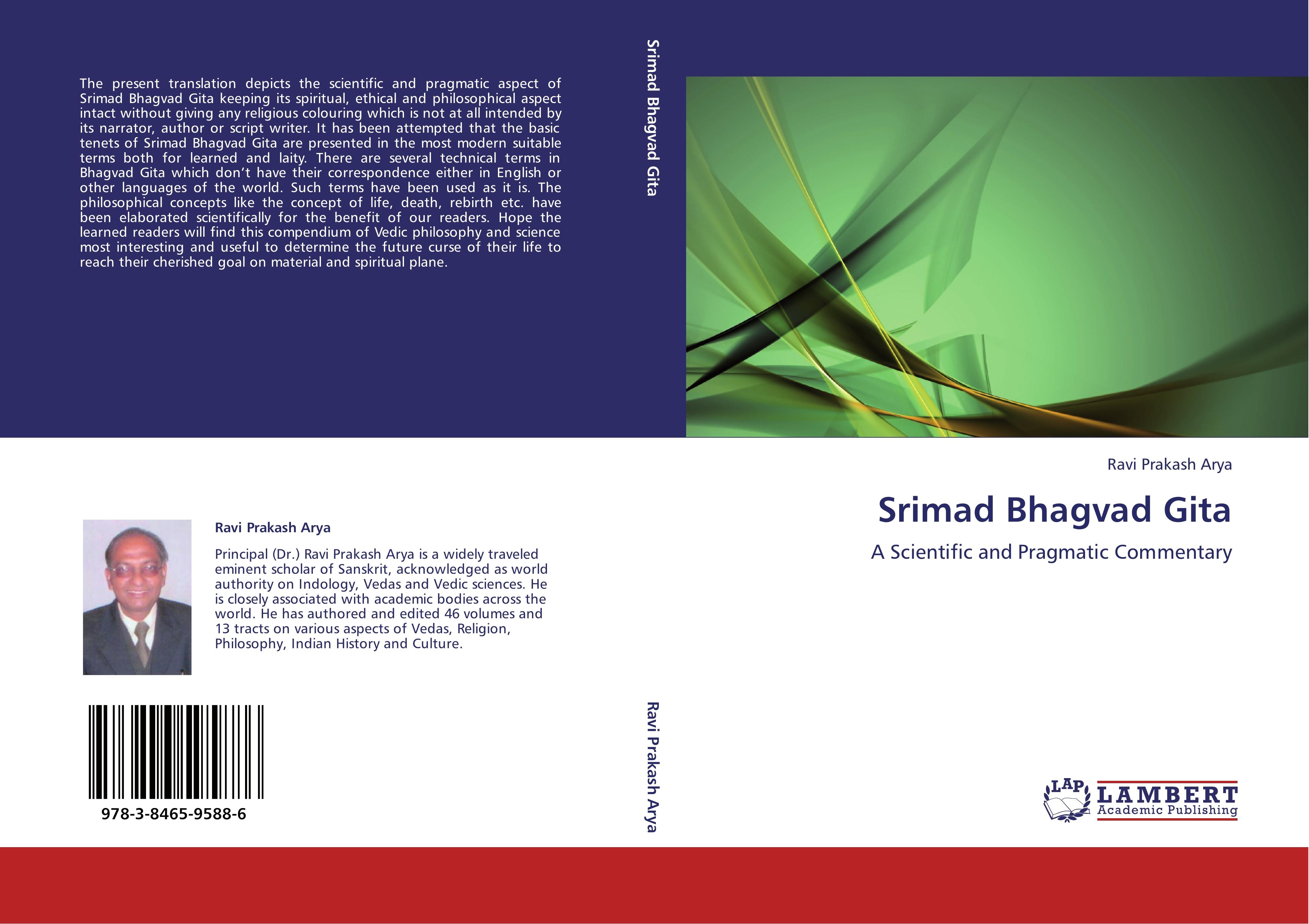 Vorderes Coverbild Srimad Bhagvad Gita