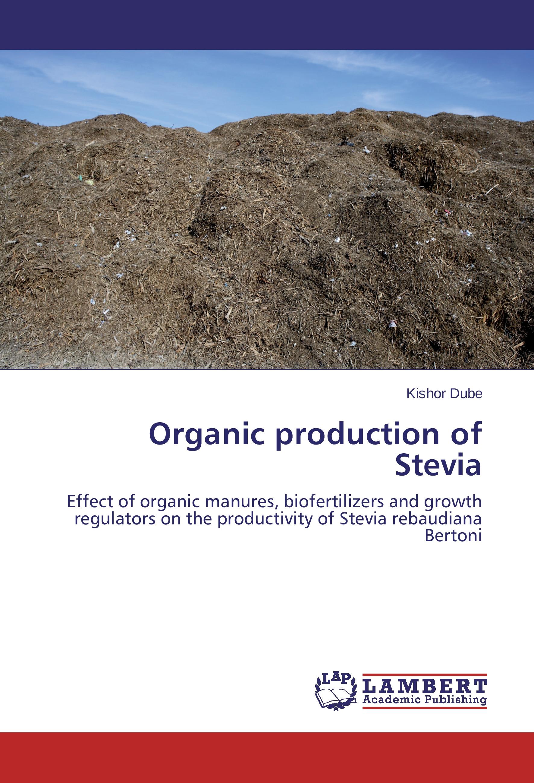Vorderes Coverbild Organic production of Stevia