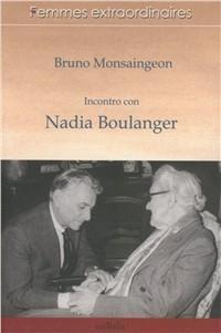 Vorderes Coverbild Incontro con Nadia Boulanger