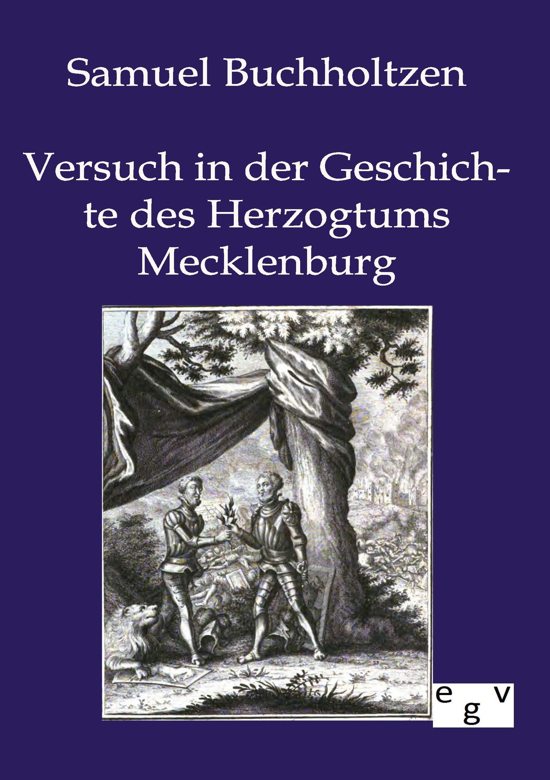 Vorderes Coverbild Versuch in der Geschichte des Herzogtums Mecklenburg