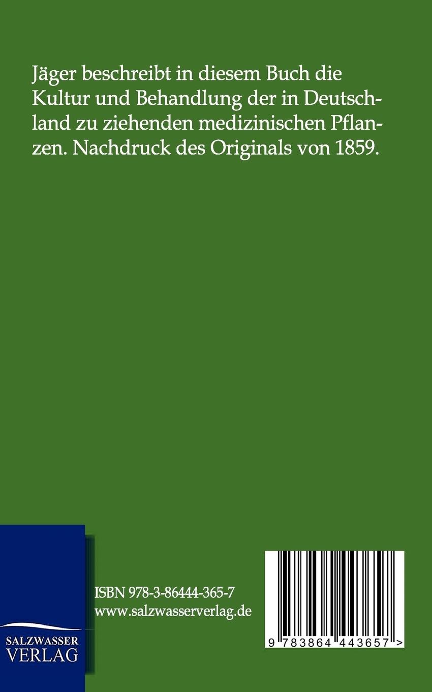 Rückseitencover Der Apothekergarten