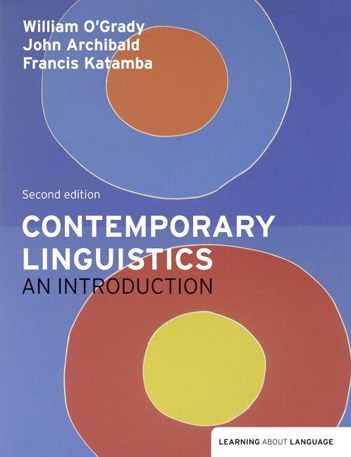 Vorderes Coverbild Contemporary Linguistics