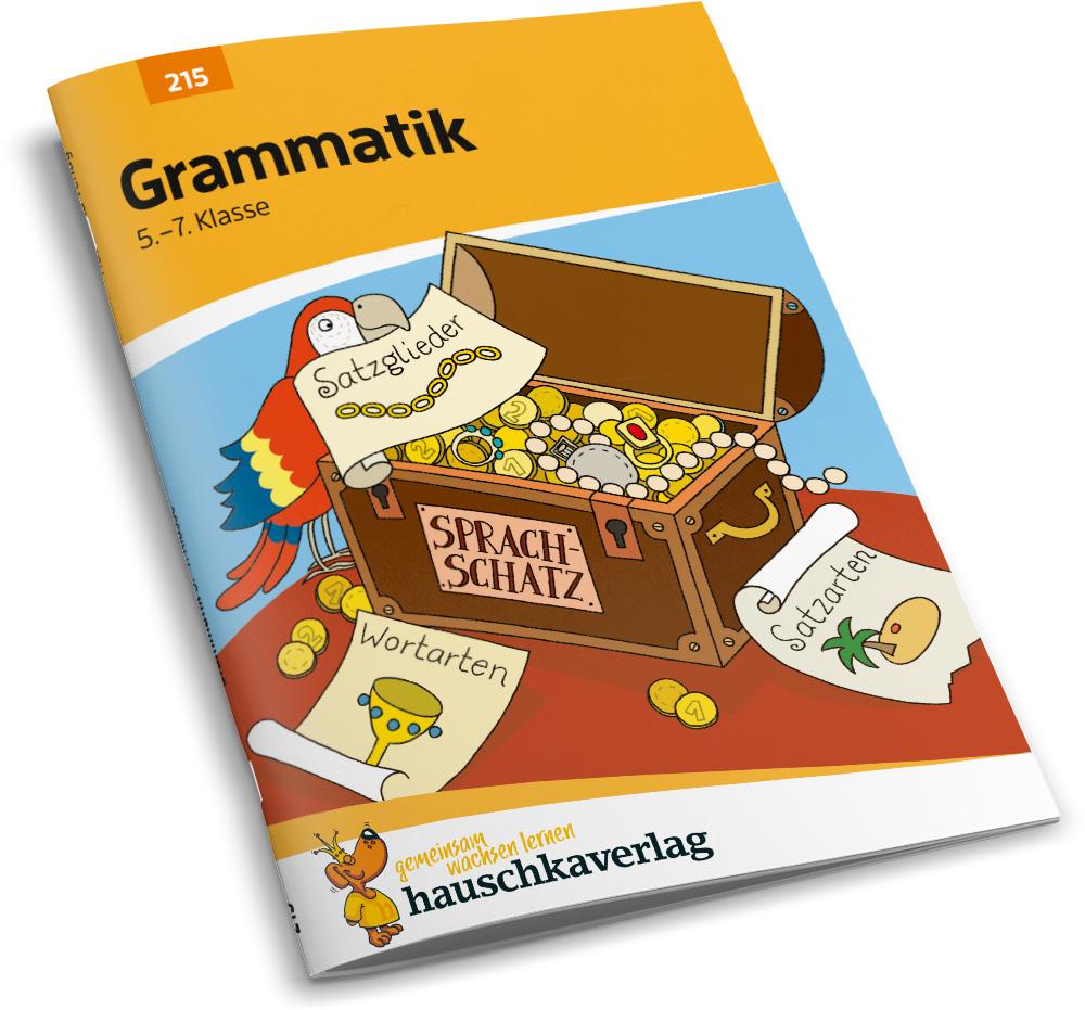 Beispielinhalt (Bild) Grammatik 5. - 7. Klasse