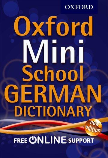 Vorderes Coverbild Oxford Mini School German Dictionary