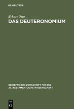 Vorderes Coverbild Das Deuteronomium