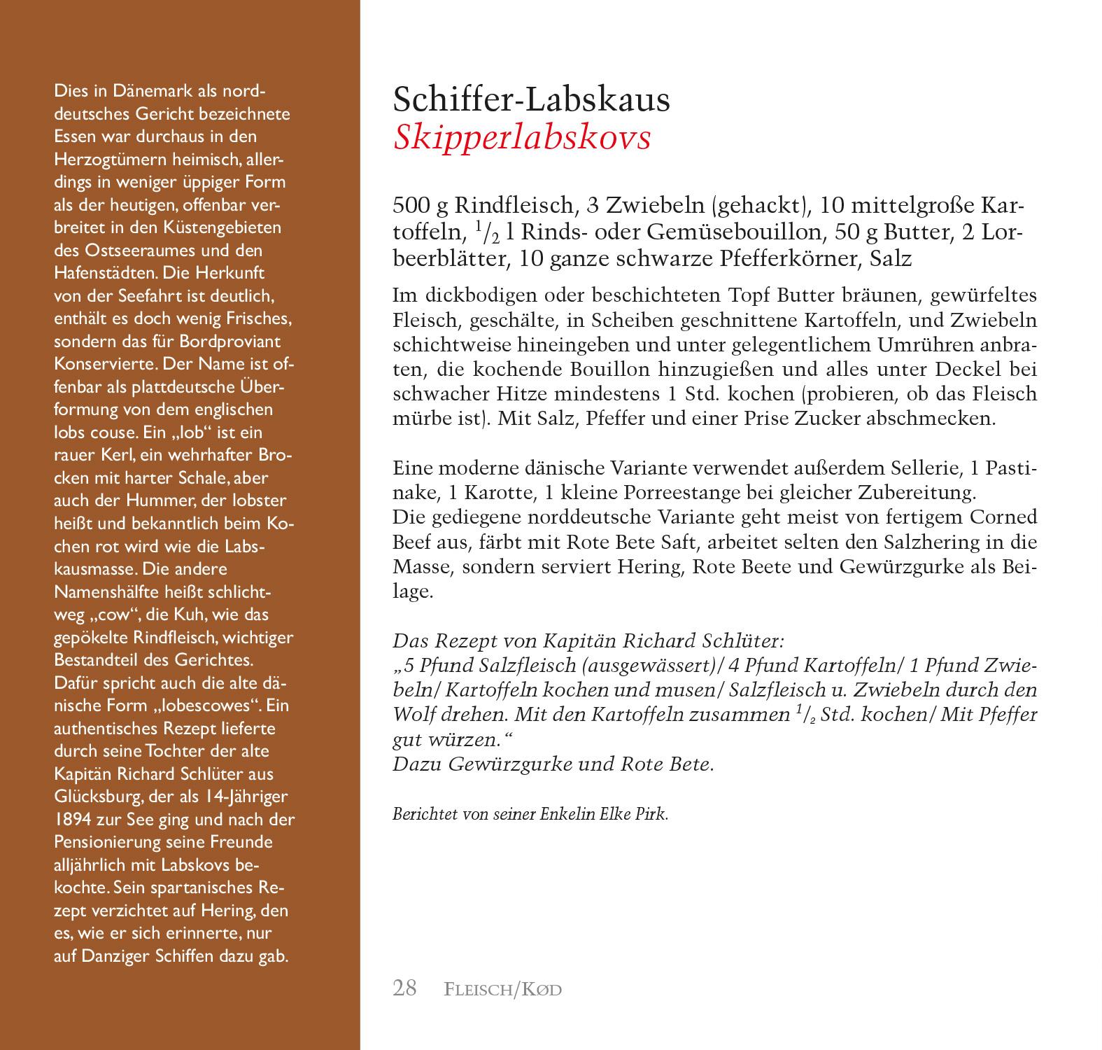 Beispielinhalt (Bild) Dänische Spezialitäten - Danske Specialiteter