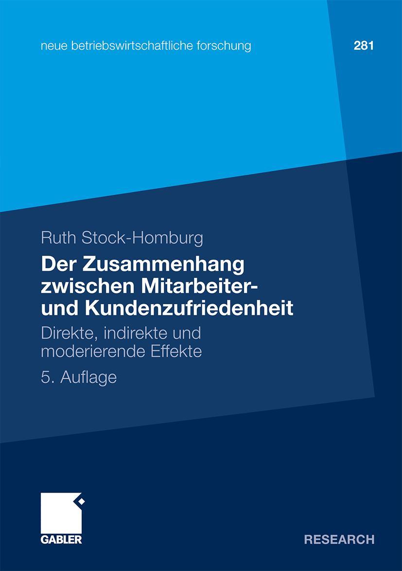 Vorderes Coverbild Der Zusammenhang zwischen Mitarbeiter- und Kundenzufriedenheit