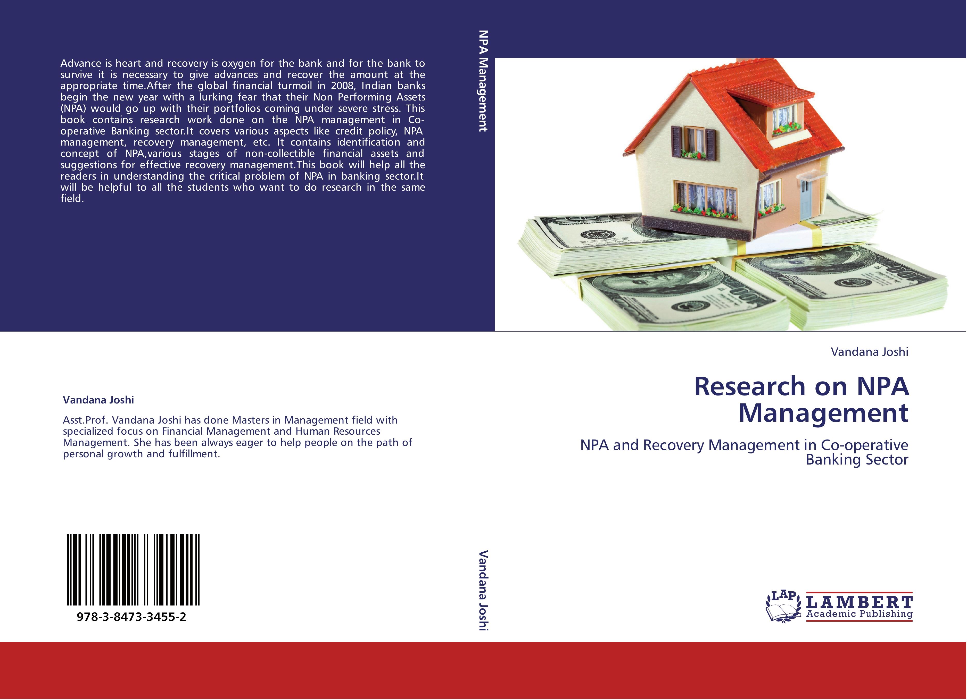 Vorderes Coverbild Research on NPA Management