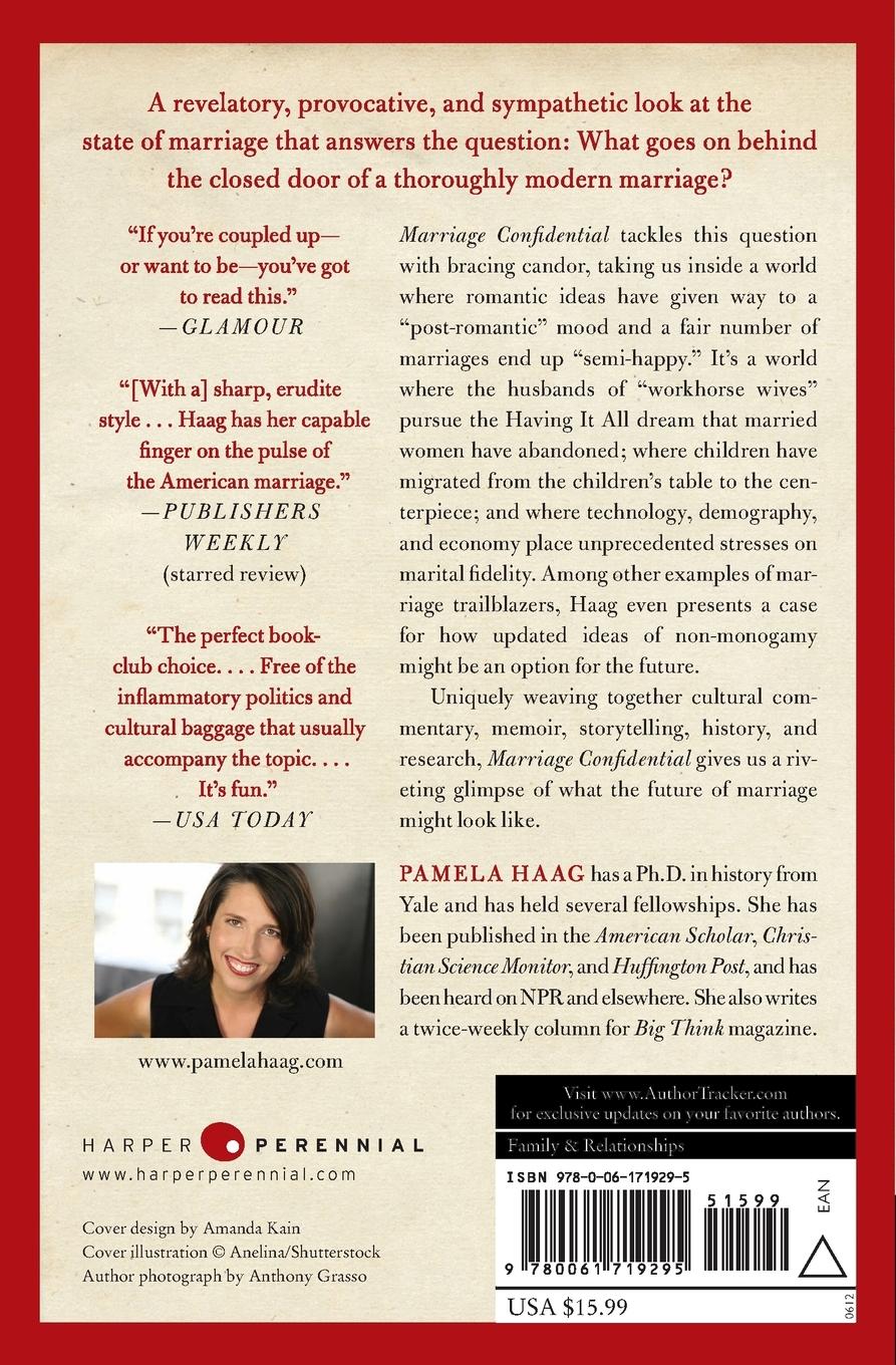 Rückseitencover Marriage Confidential