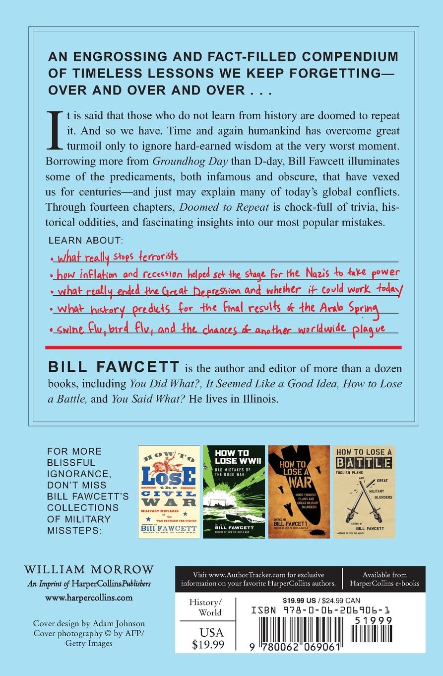 Rückseitencover DOOMED TO REPEAT            PB