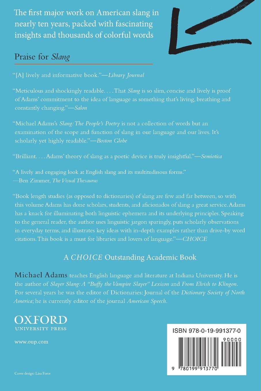 Rückseitencover Slang