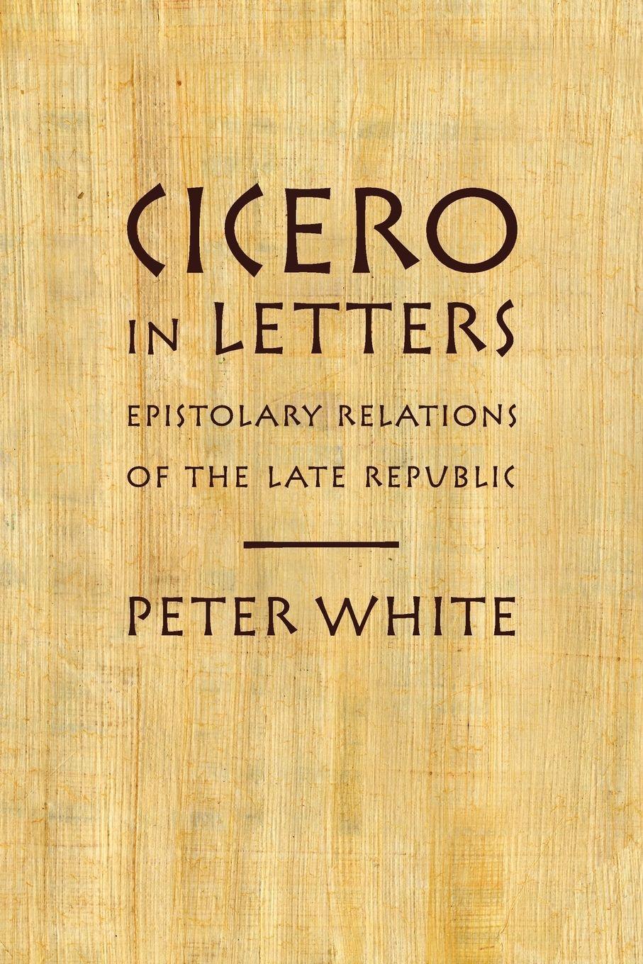 Vorderes Coverbild Cicero in Letters