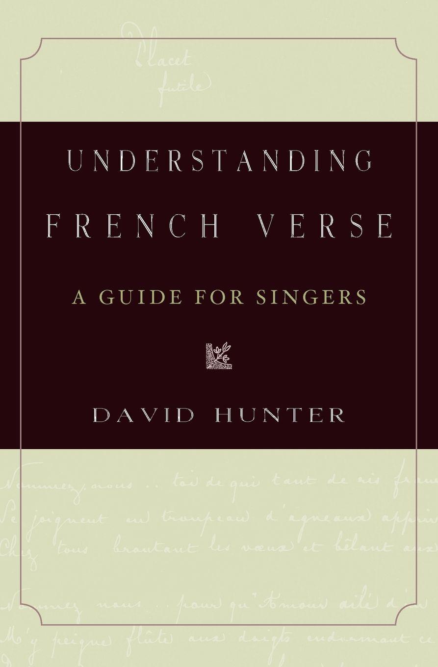 Vorderes Coverbild Understanding French Verse