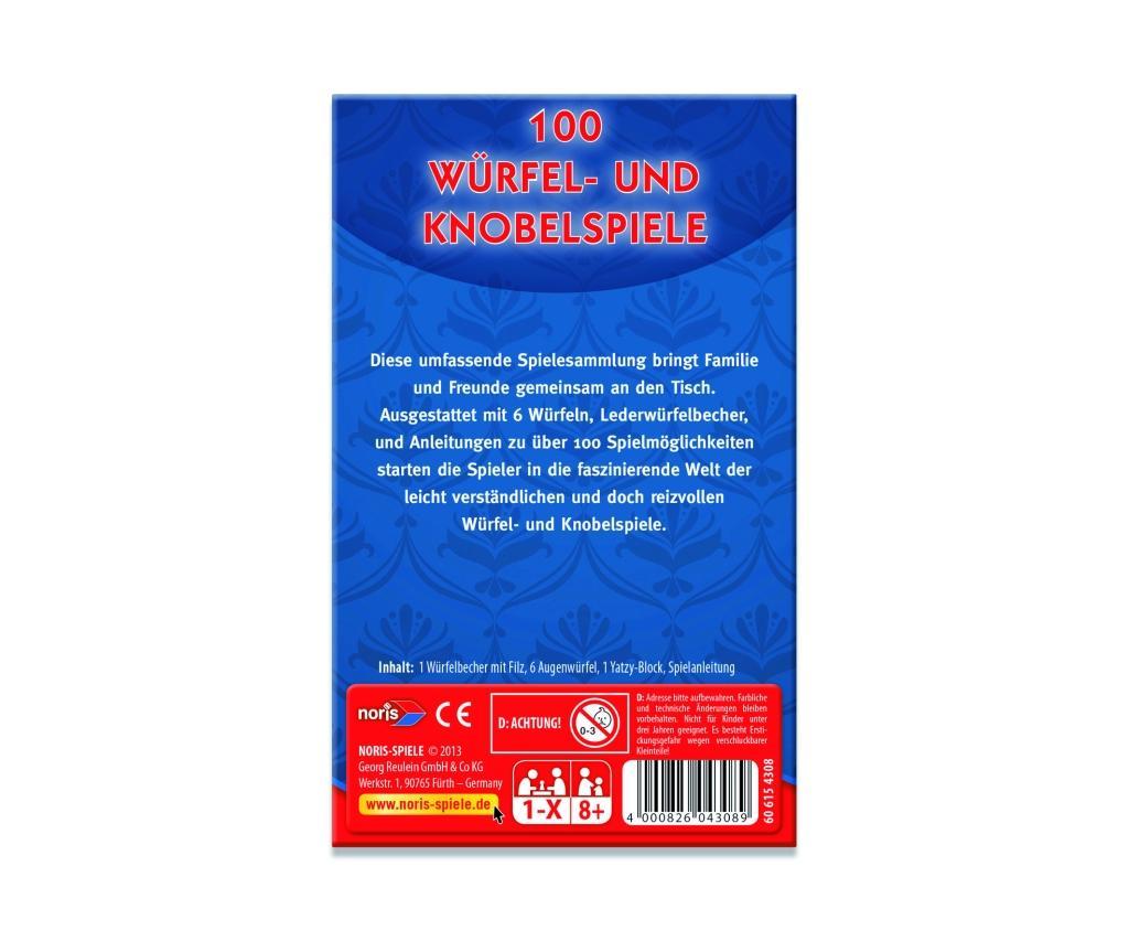 Beispielinhalt (Bild) 100 Würfel- und Knobelspiele