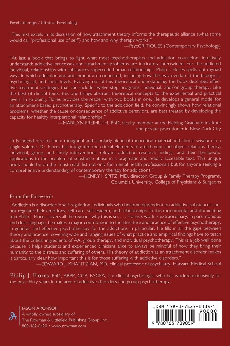 Rückseitencover Addiction as an Attachment Disorder