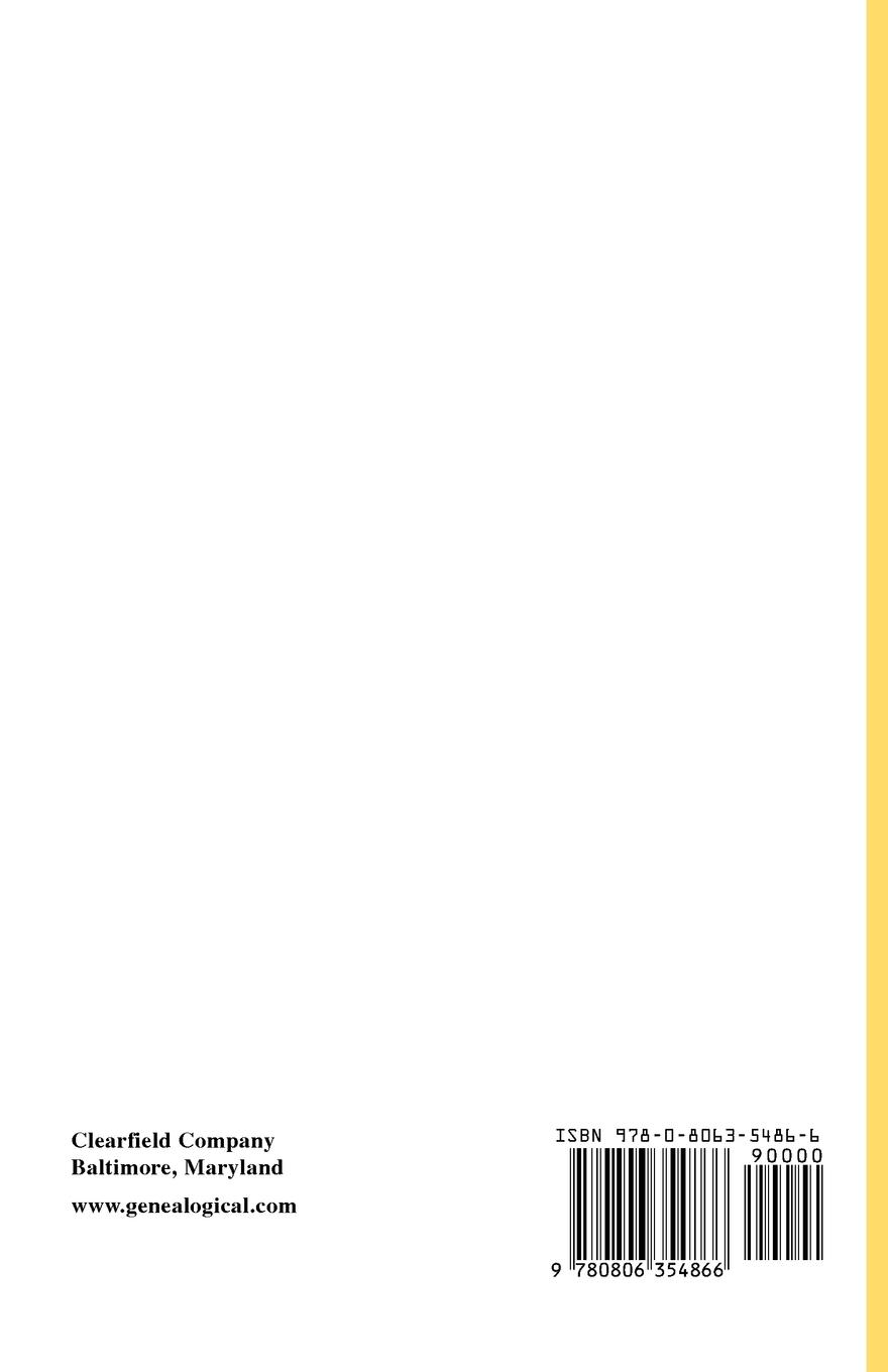 Rückseitencover Abstracts of the Testamentary Proceedings of the Prerogative Court of Maryland. Volume XXV, 1746-1749. Liber
