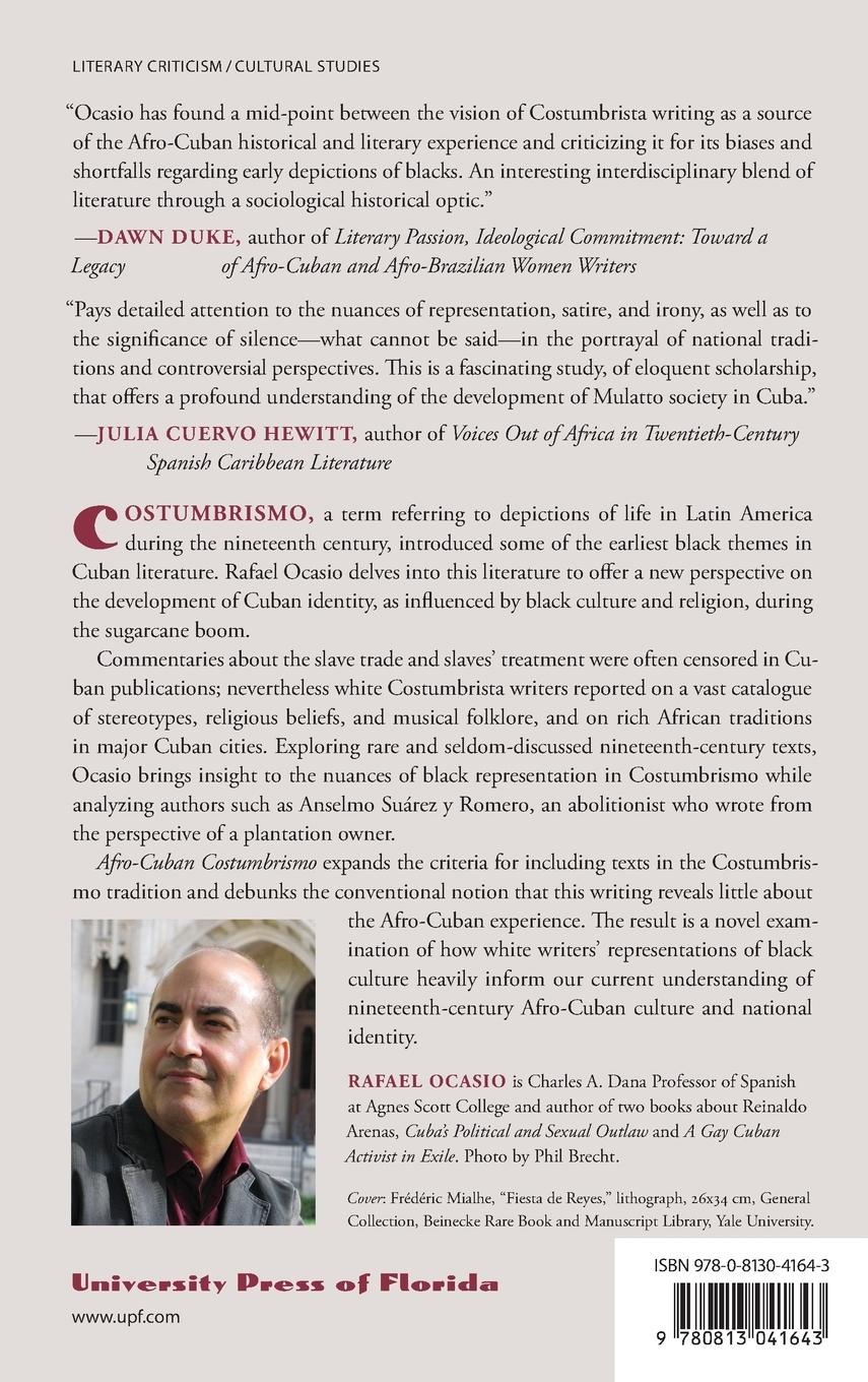 Rückseitencover Afro-Cuban Costumbrismo