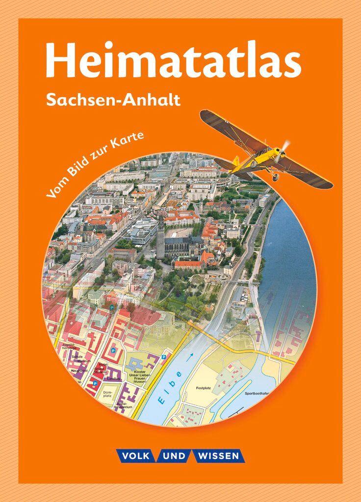 Vorderes Coverbild Heimatatlas für die Grundschule. Atlas für Sachsen-Anhalt