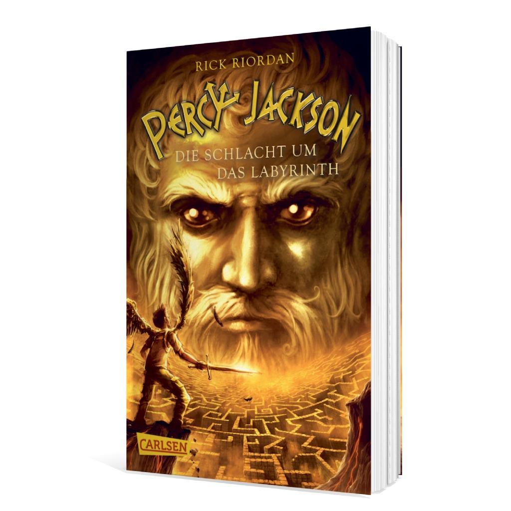 Beispielinhalt (Bild) Percy Jackson 04. Die Schlacht um das Labyrinth